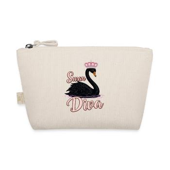 The black swan, queen of the water. - Organic Pouch - nature - Front