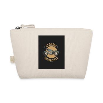 Illustration de moto vintage classique - Trousse biologique - nature - Devant