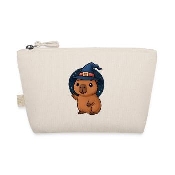 Halloween Capybara Wizard Costume Cadeau - Trousse biologique - nature - Devant