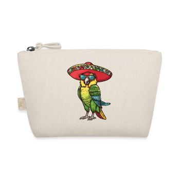 Perroquet Bande Dessinée Drôle Sombrero - Trousse biologique - nature - Devant