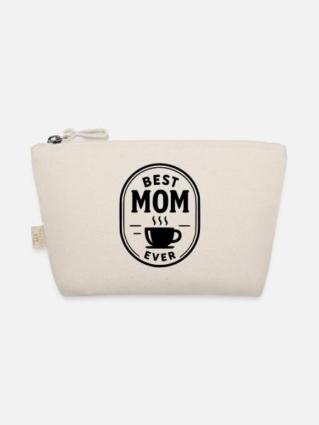 Beste Mama aller Zeiten - Bio-Täschchen - Natur - Vorne