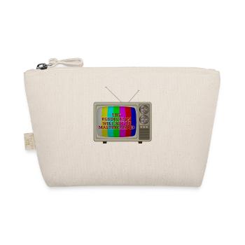 The Revolution Will not Be Mastercarded - Organic Pouch - nature - Front