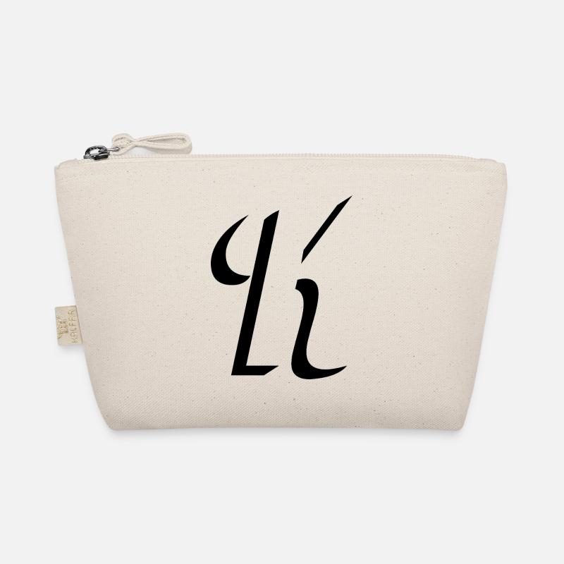 Letter K, Name, der Buchstabe K Bio-Täschchen