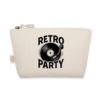 Retro Party Platinum - Organic Pouch - nature - Front