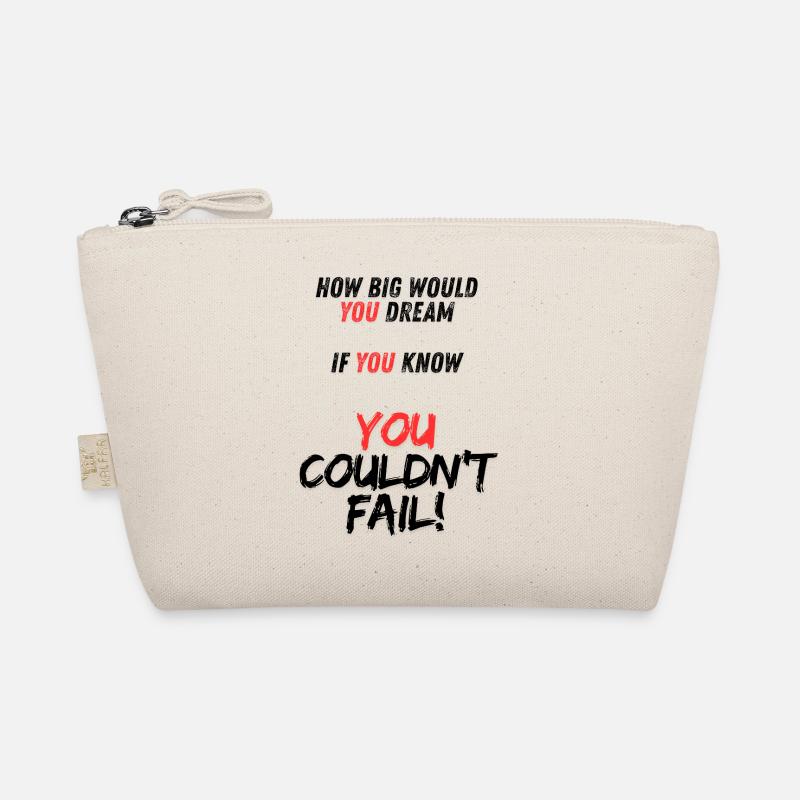 Message de motivation YOU sur noir Trousse biologique