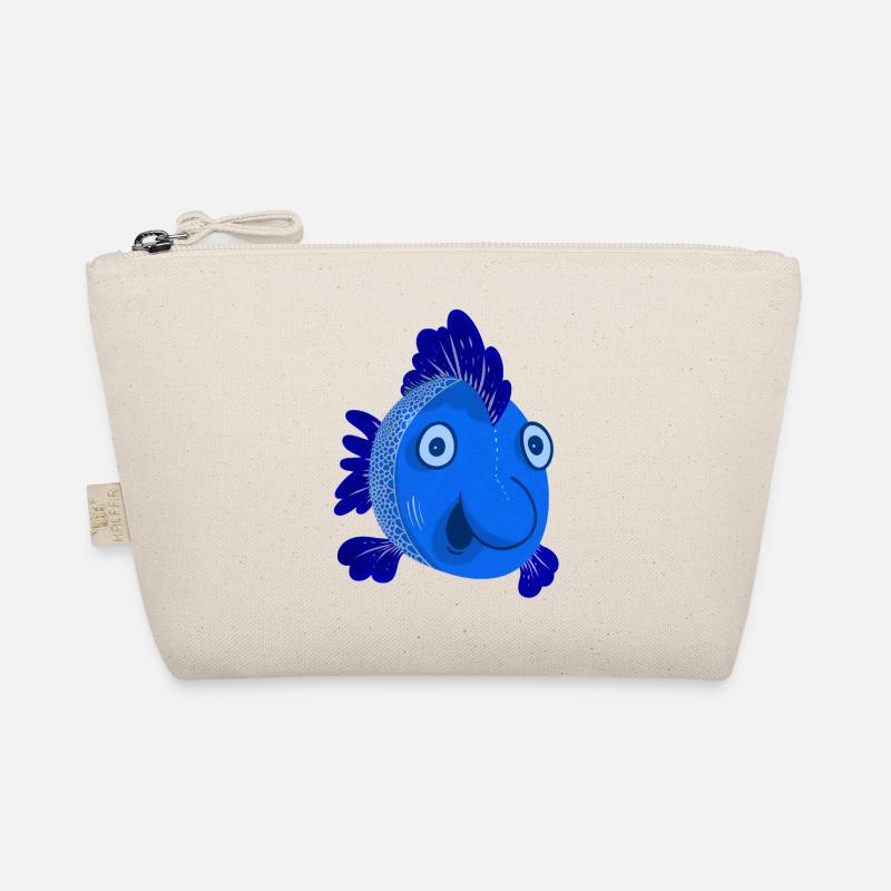 Blue Fish - Bio-Täschchen - Natur