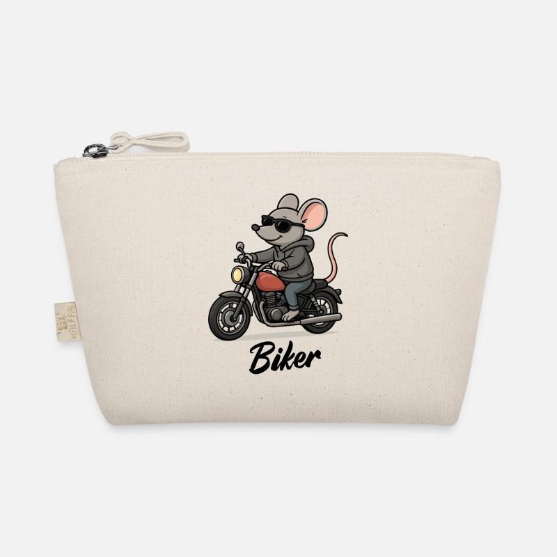 maus-motorrad - Bio-Täschchen - Natur