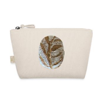 Rustic Sourdough Bread Illustration - Organic Pouch - nature - Front