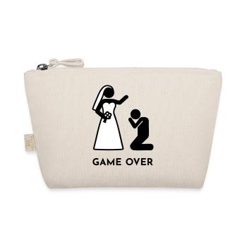Hochzeit - Das Spiel ist vorbei - Bio-Täschchen - Natur - Vorne