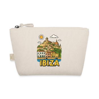 ibiza-stadt-skyline - Bio-Täschchen - Natur - Vorne
