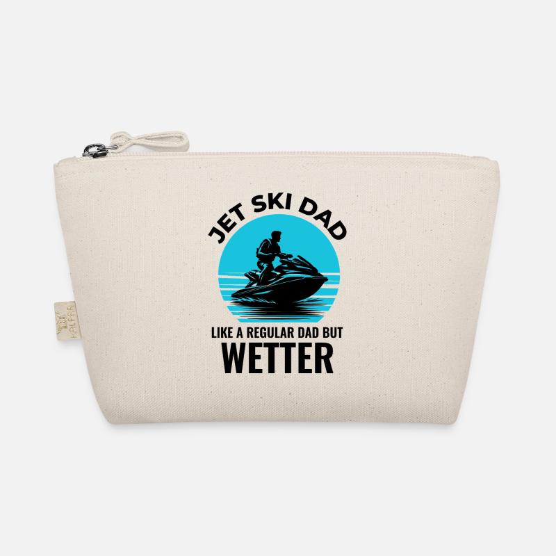 Jetski-Papa wie ein normaler Papa, nur feuchter Bio-Täschchen