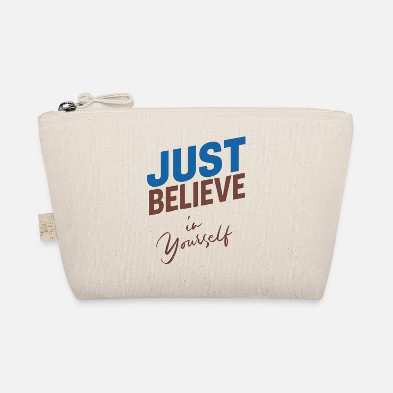 GLAUBE EINFACH AN DICH SELBST Bio-Täschchen