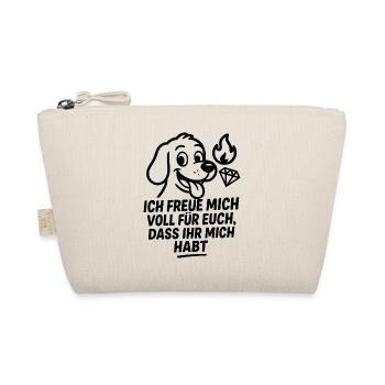 Je suis tellement content que vous m’ayez - motif chien - Trousse biologique - nature - Devant