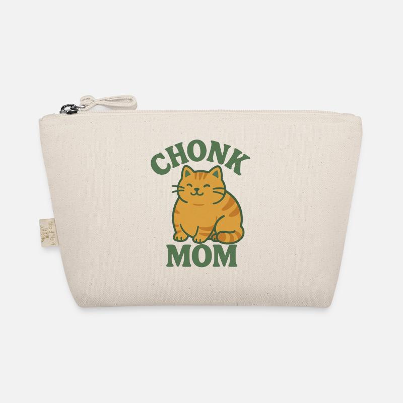 Chat roux Chonk Mom Trousse biologique