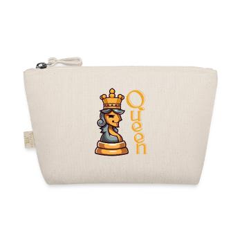 Chess queen - Organic Pouch - nature - Front