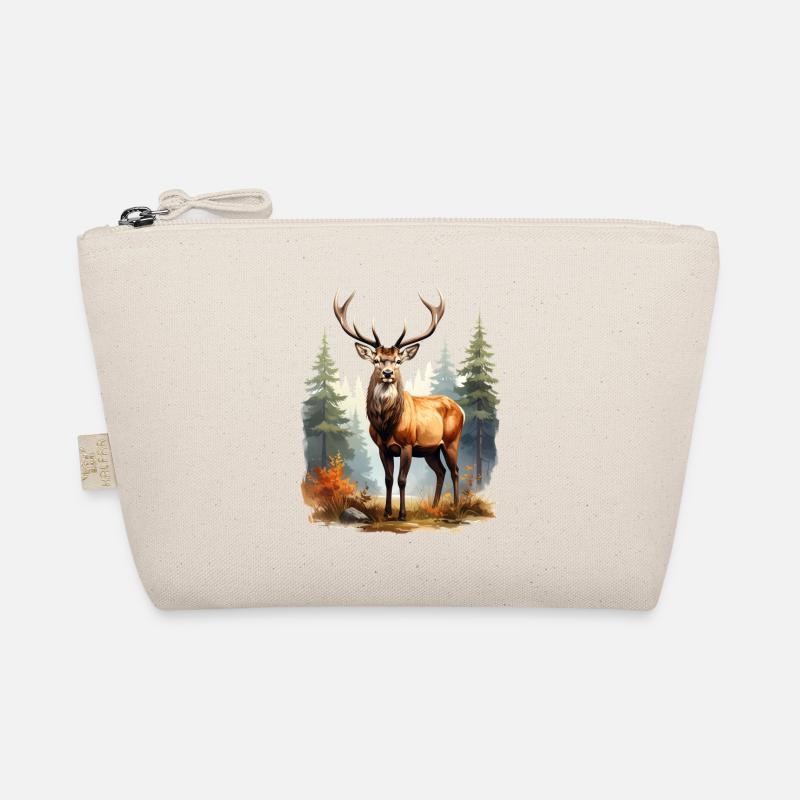 Cerf majestueux dans la forêt d'automne Trousse biologique
