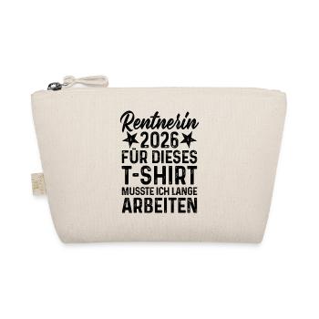 Retraité 2026 T-Shirt Pension Disant Long Travail - Trousse biologique - nature - Devant