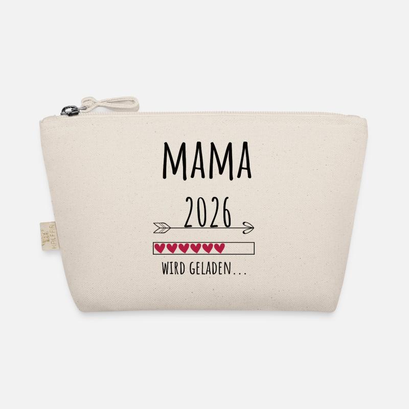 Werdende Mama 2026 Geschenk Schwangerschaft Bio-Täschchen