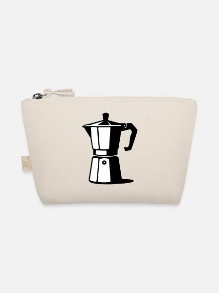 Espresso Kanne  - Bio-Täschchen - Natur - Vorne
