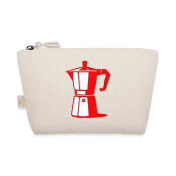 Coffee Pot Illustration for Cafe Lovers - Organic Pouch - nature - Front