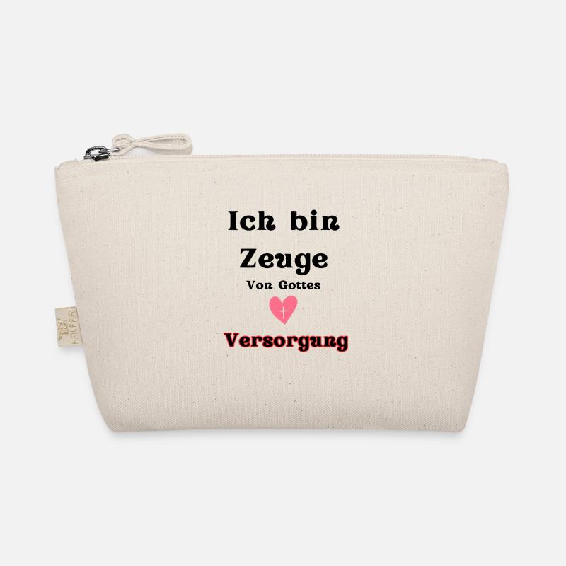Herz und Versorgung Motiv - Bio-Täschchen - Natur