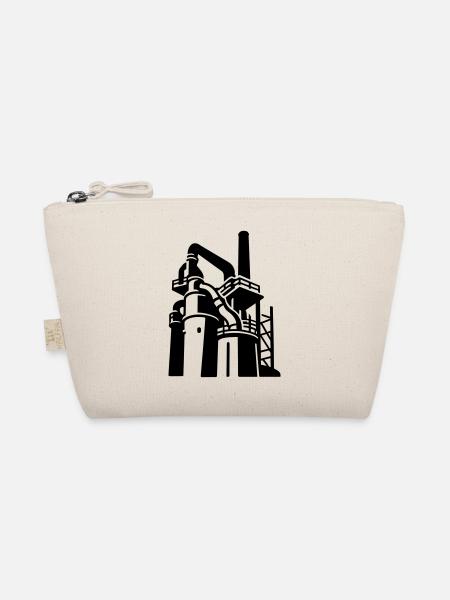 Factory Symbol Völklingen - Organic Pouch - nature - Front