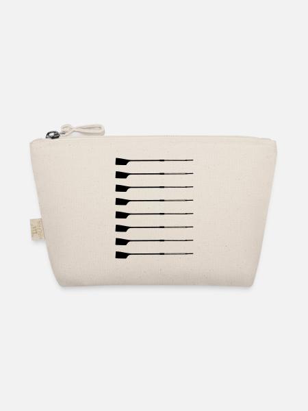 Aft Rudder – Silhouette - Organic Pouch - nature - Front