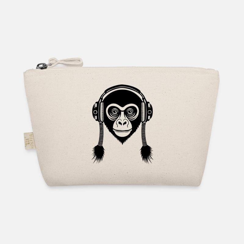 Subwoofer Monkey Head Deep Bass Edition Shirt Organic Pouch