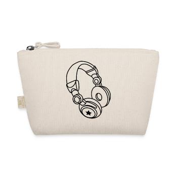 Headphones Star : Musique et ambiance de fête - Trousse biologique - nature - Devant