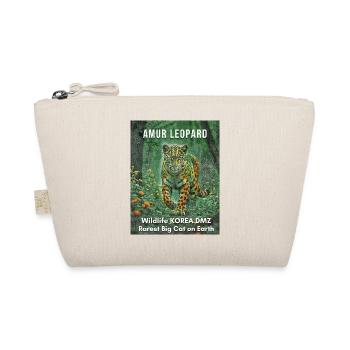 Amur Leopard – Rare Wildcat Korea DMZ - Organic Pouch - nature - Front