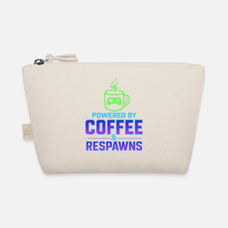 Powered by Coffee and Respawns Bio-Täschchen
