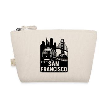 San Francisco Silhouette - Bio-Täschchen - Natur - Vorne
