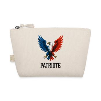 Aigle flamboyant bleu blanc rouge France Patriote - Trousse biologique - nature - Devant