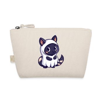 Skunk Halloween Fantôme - Trousse biologique - nature - Devant