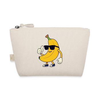 Banane chic lunettes thumbs up - Trousse biologique - nature - Devant