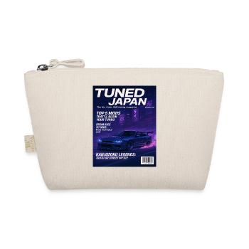 Tuned Japan Neon Car Magazine Cover - Organic Pouch - nature - Front