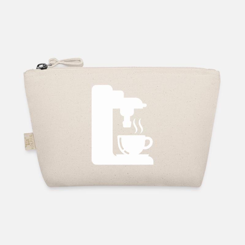 Illustration de café de contour de machine à expresso Trousse biologique