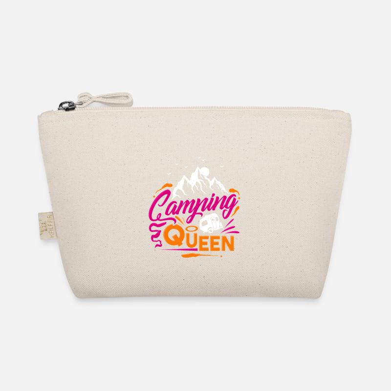 Camping Queen - Bio-Täschchen - Natur