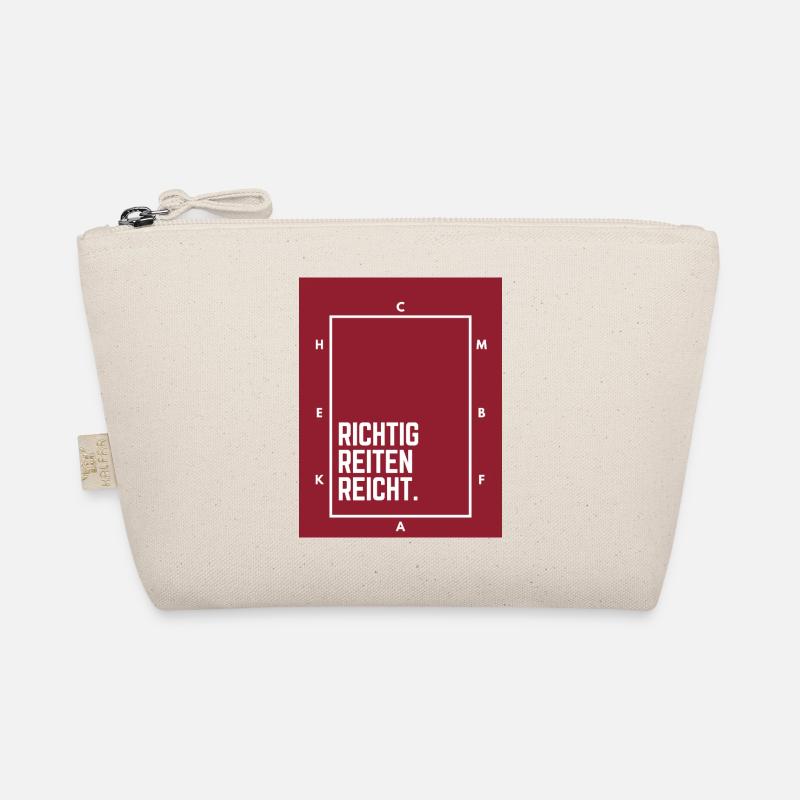 Riding properly is enough. - Organic Pouch - nature