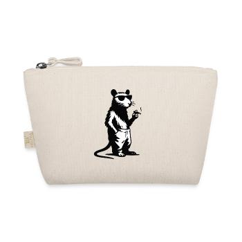 Hipster panda avec lunettes de soleil - Trousse biologique - nature - Devant