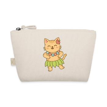 Katze auf Hawaii - Bio-Täschchen - Natur - Vorne