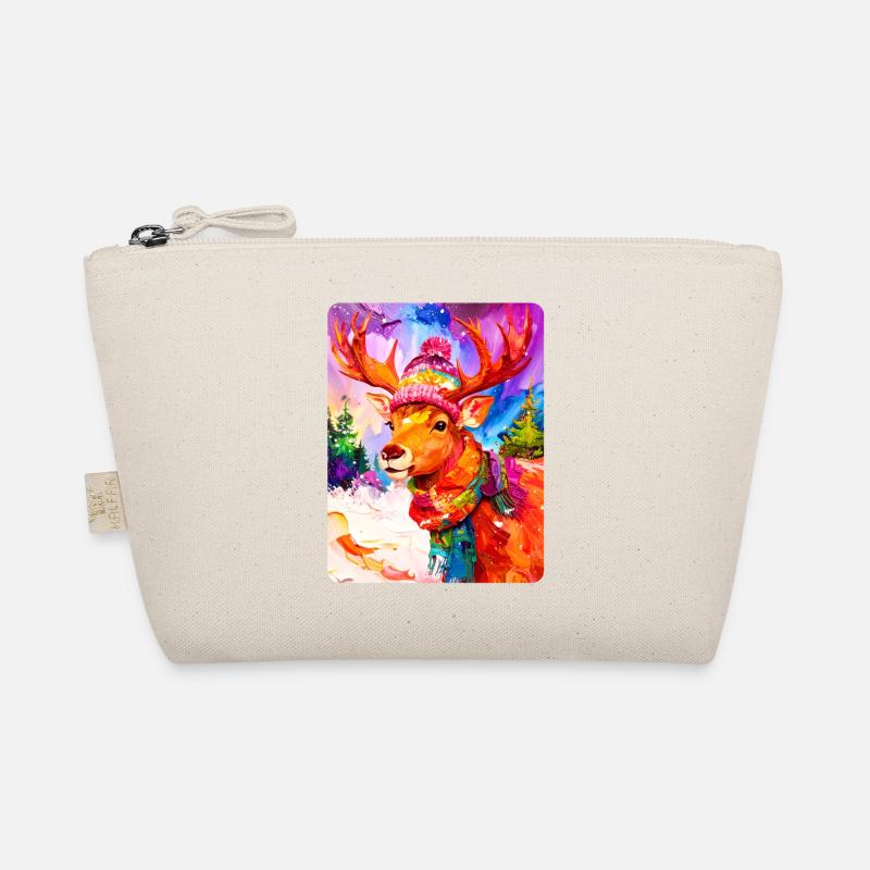 Renne avec chapeau à pompon Trousse biologique