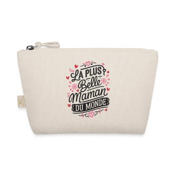The Most Beautiful Mom in the World - Organic Pouch - nature - Front