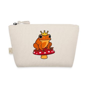 Roi Rainette Grenouille Champignon Couronne Crapaud Automne - Trousse biologique - nature - Devant