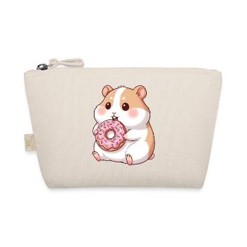 hamster mignon et cochon d’Inde dessin animé beignet - Trousse biologique - nature - Devant