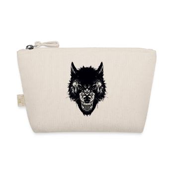 Wolf - Bio-Täschchen - Natur - Vorne