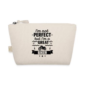 Not perfect but a great biker - Organic Pouch - nature - Front
