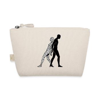 Shadow and Mummy Connected Body - Organic Pouch - nature - Front