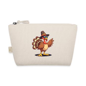 Thanksgiving Drôle Dinde de Thanksgiving - Trousse biologique - nature - Devant