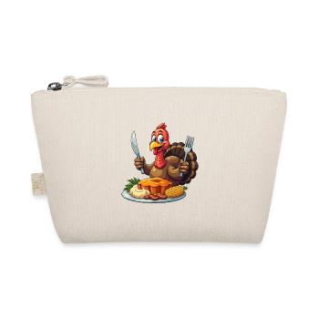 Thanksgiving Drôle Dinde de Thanksgiving - Trousse biologique - nature - Devant